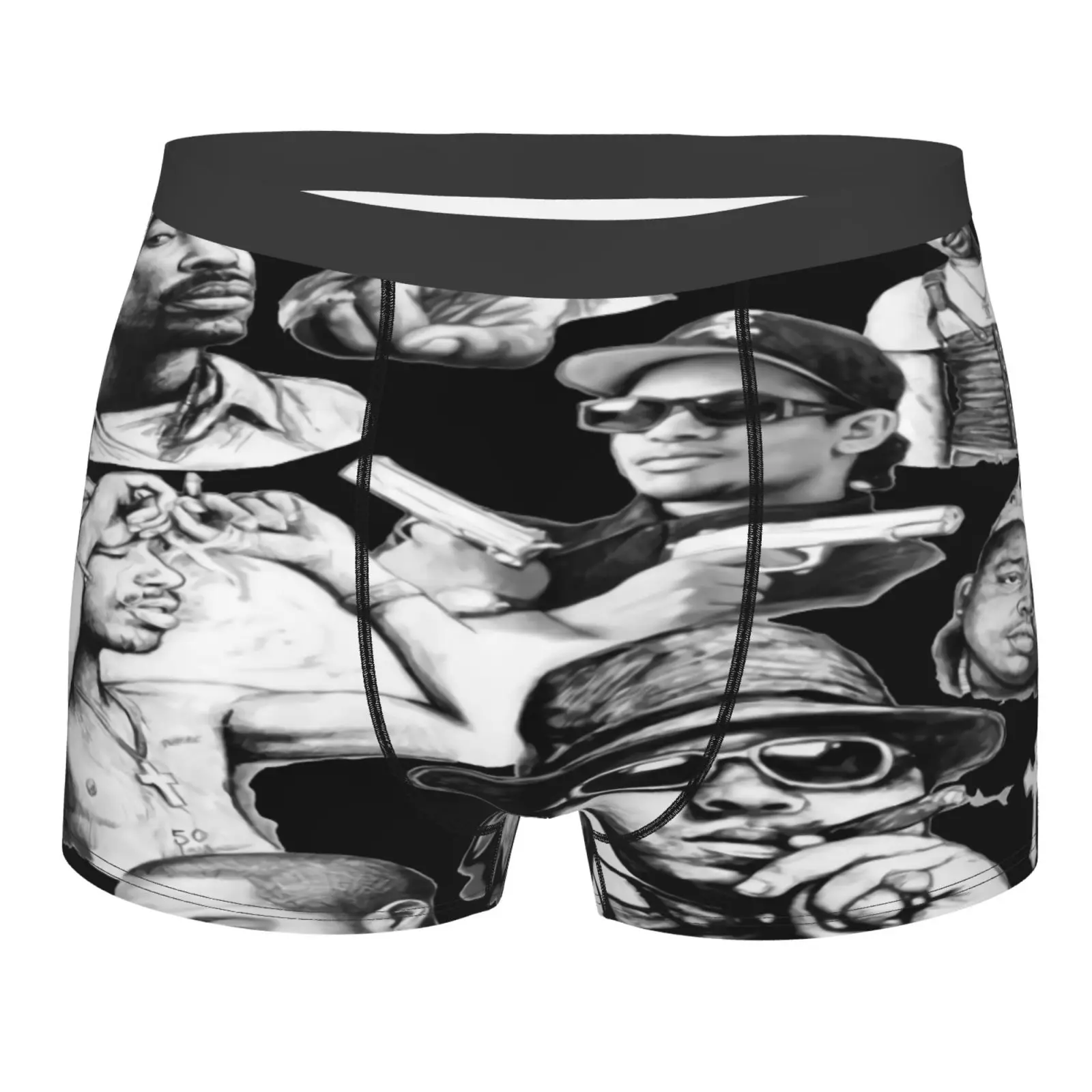 

Legends Biggie Eazy E Ice Tupac Men's Panties Mens Lot Mens Polyester Pouch Men Sport For Men Boxer Shorts Men Cool Men Long U