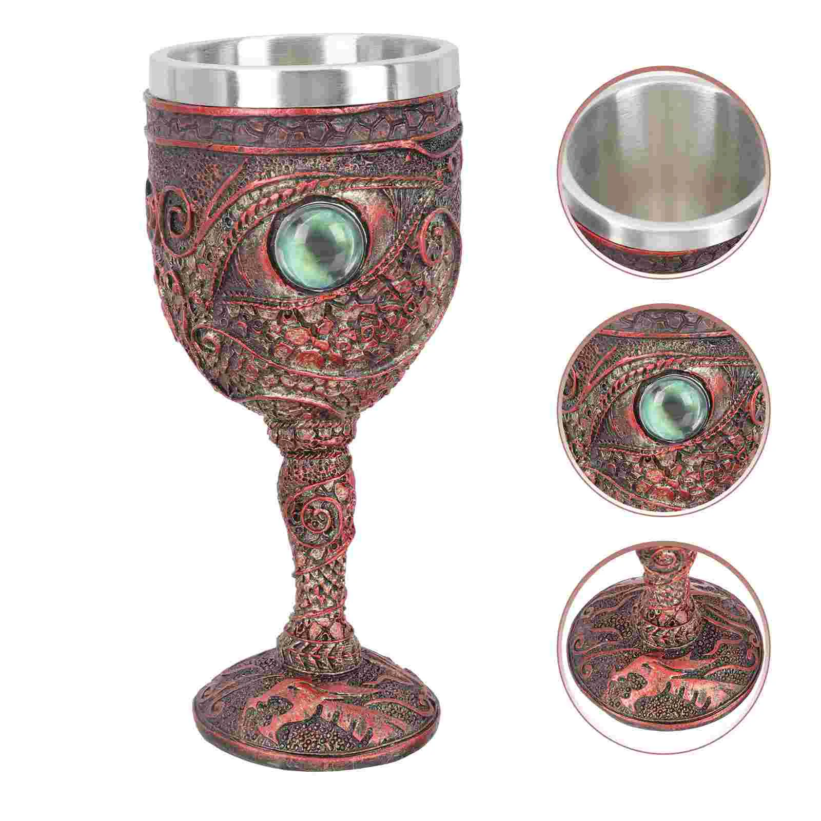 

Decorative Goblet Household Glass Multi-function Water Goblet Accessory