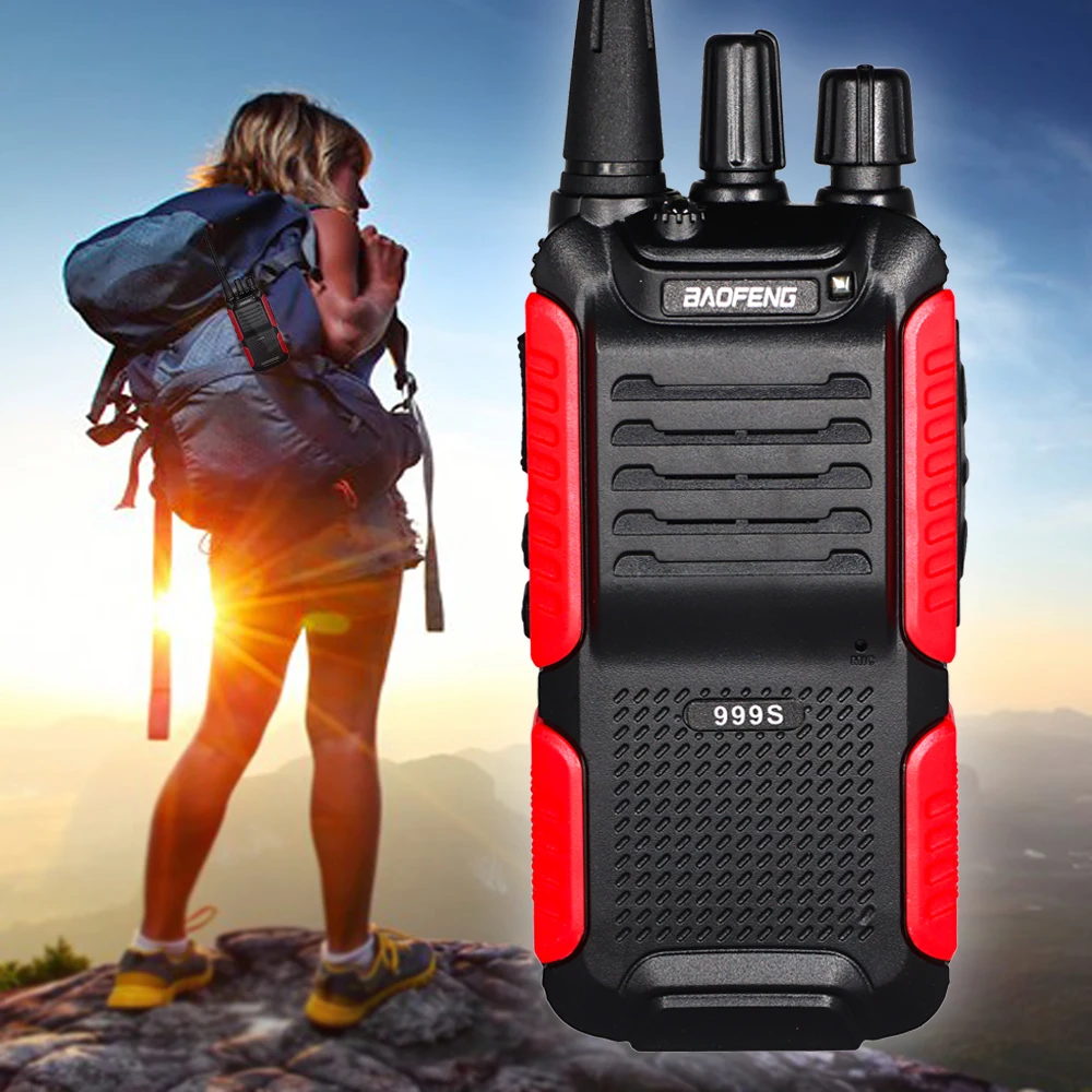 2022 Baofeng BF-999S Two Way Radio 5W  BF 999S Walkie Talkie Portable CB Ham Radio UHF FM Transceiver Comunicador Upgrade BF888S
