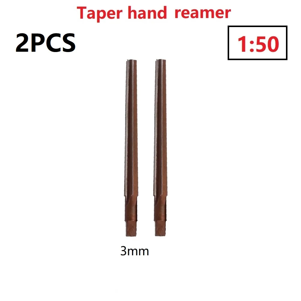 

Taper Pin Hand Reamer 1:50 Conical Degree Sharp Manual Pin HSS Alloy Steel 9XC Blade Taper Shank Machine Reamer CNC Tools