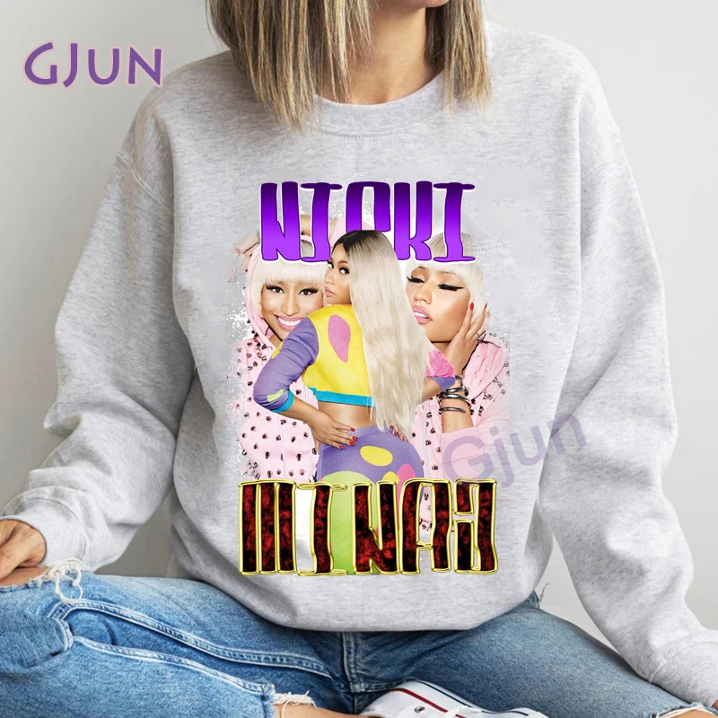 

Nicki Minaj Printed Mens Hoody Crewneck Clothing Fashion Cotton Sweatshirt Fashion Cotton Crewneck Hoodie Male