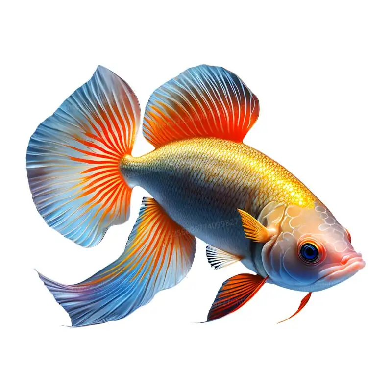 

ПВХ наклейка рыбка Betta Fish