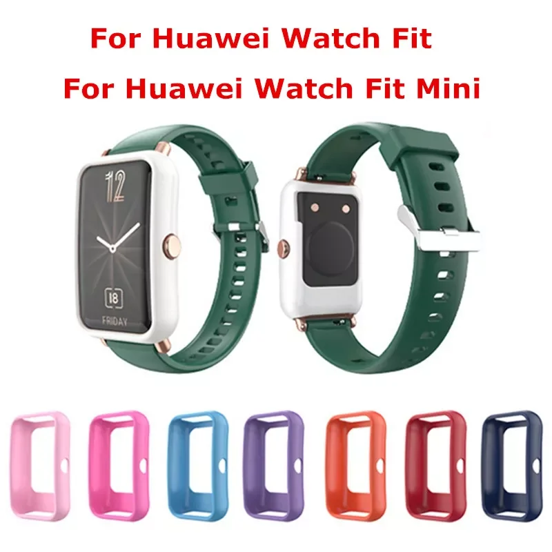 

Защитный чехол для Huawei Watch Fit Mini Smart Watch, Защита экрана для Huawei Watch Fit, противоударный чехол-бампер