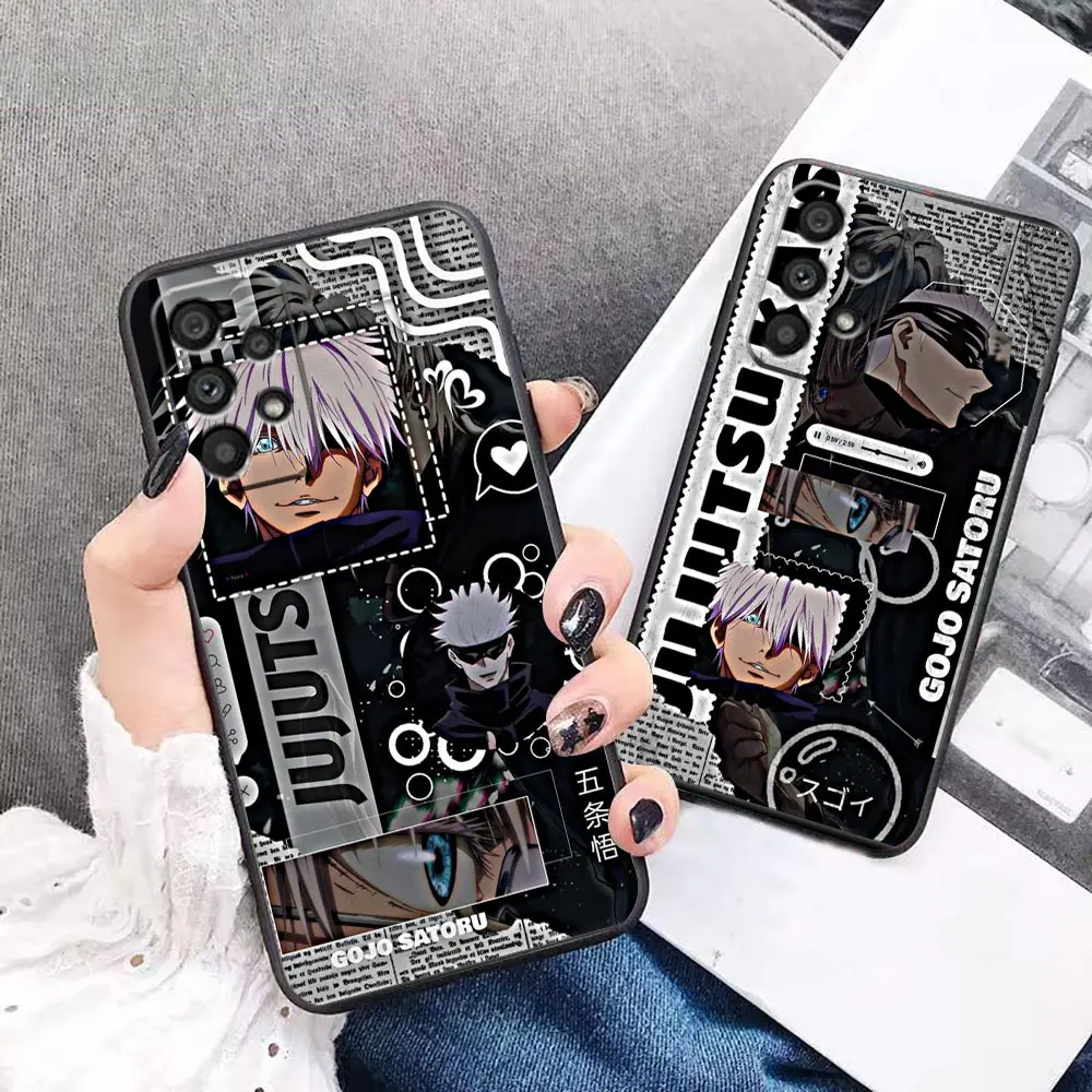 

Funda Case For Samsung A73 A71 A53 A33 A32 A13 A12 A80 A71 A70 A52 A51 A50 A32 A30 A23 A22 A21 5G Case GOJO Jujutsu Kaisen Merch