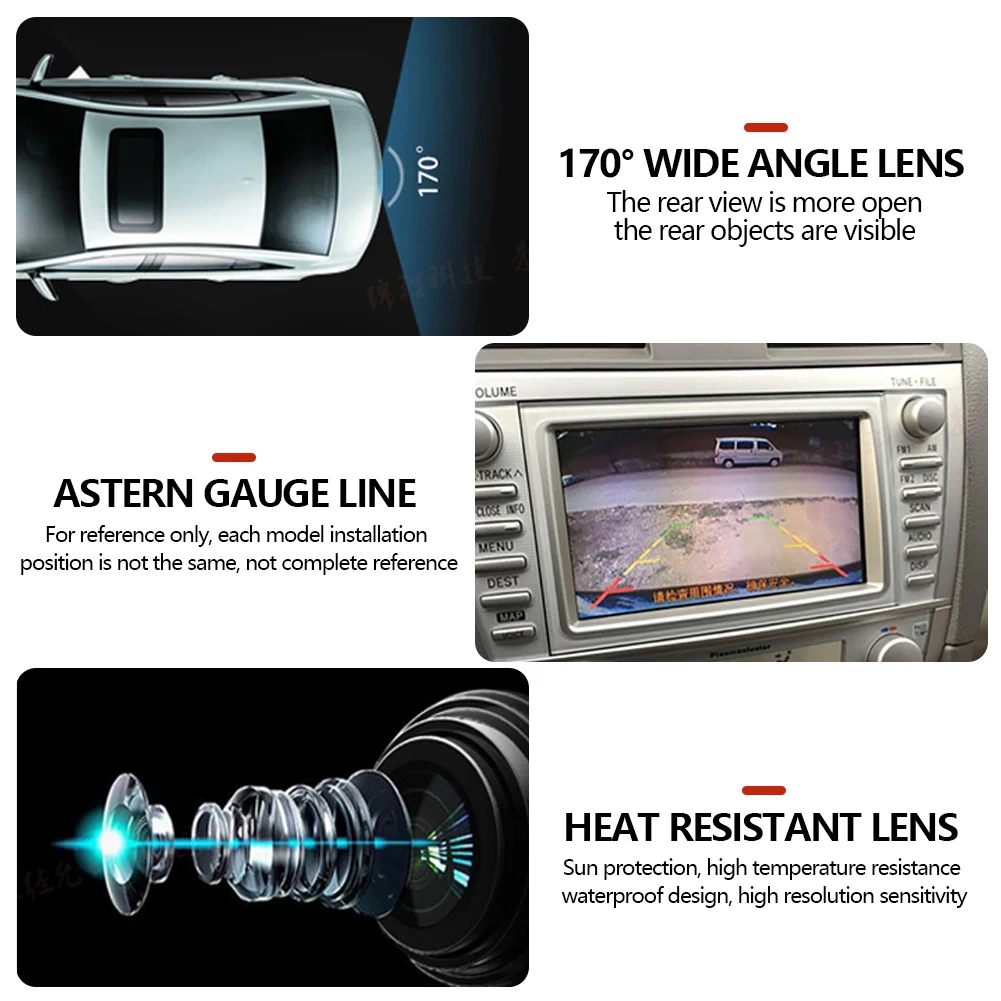 Автомобильная камера заднего вида парковочная для Ford Transit/Transit Connect