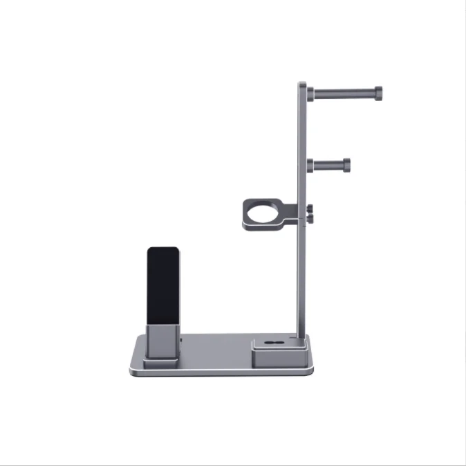 

Подставка для зарядной станции, алюминиевый держатель для наушников, совместим с Apple Watch серии AirPods 1/2/Pro iPhone Mini iPad, зарядка