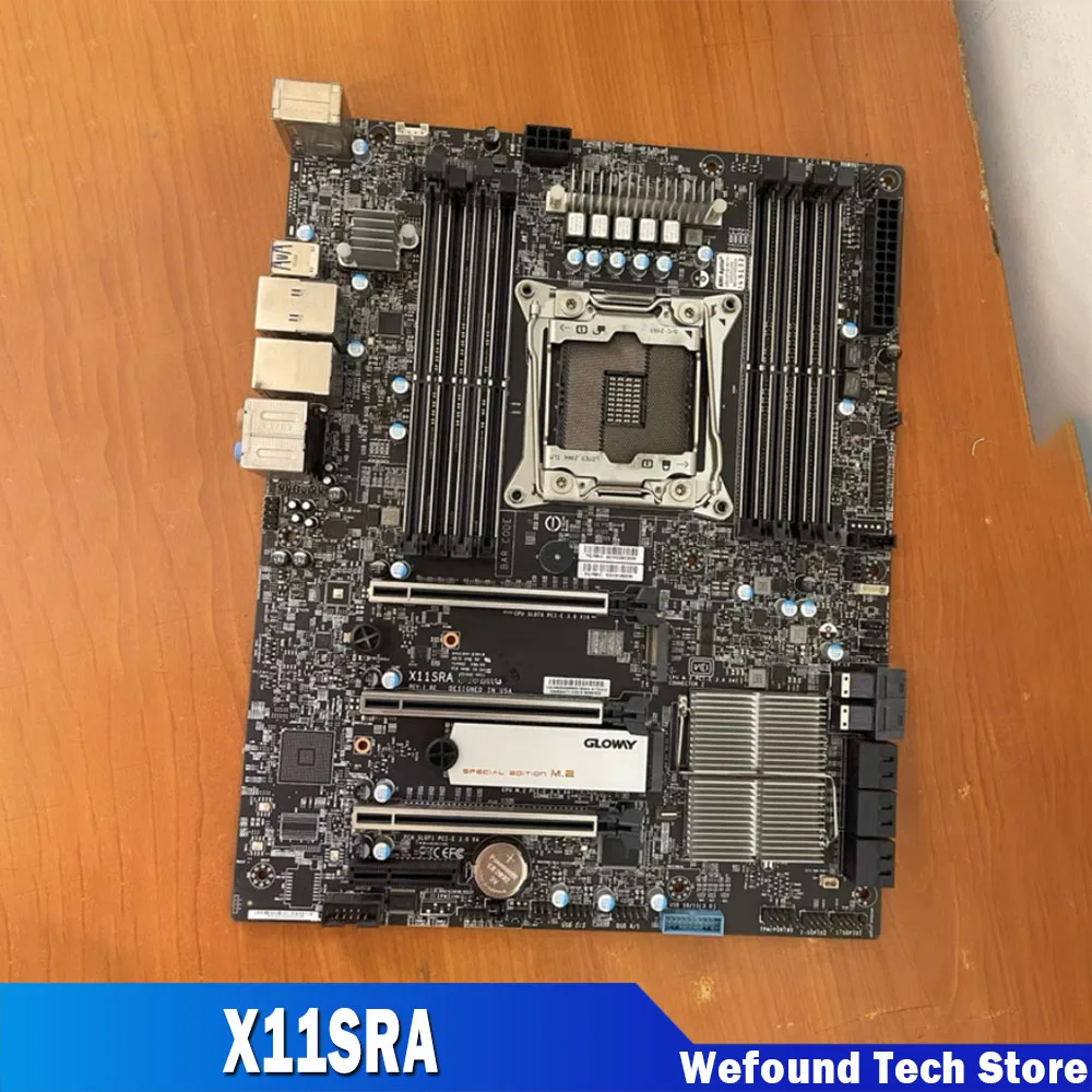 Материнская плата для Supermicro рабочей станции ATX, системная плата, Системная плата Intel C422, поддержка памяти DDR4, 2200 X11SRA