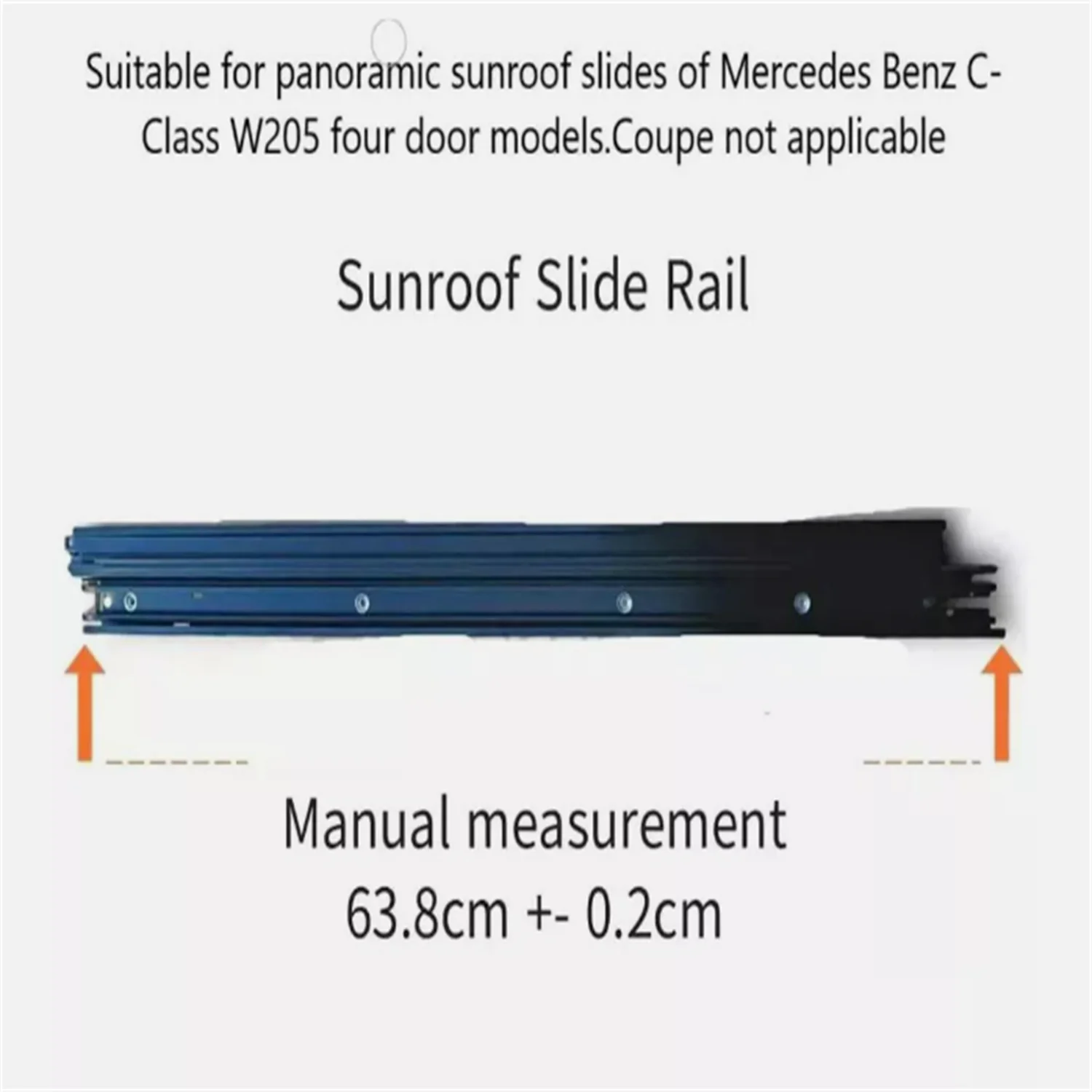 A 2057801100 2057801200 Подходит для Mercedes Benz W205 253 C GLC панорамный люк на крыше скользящая