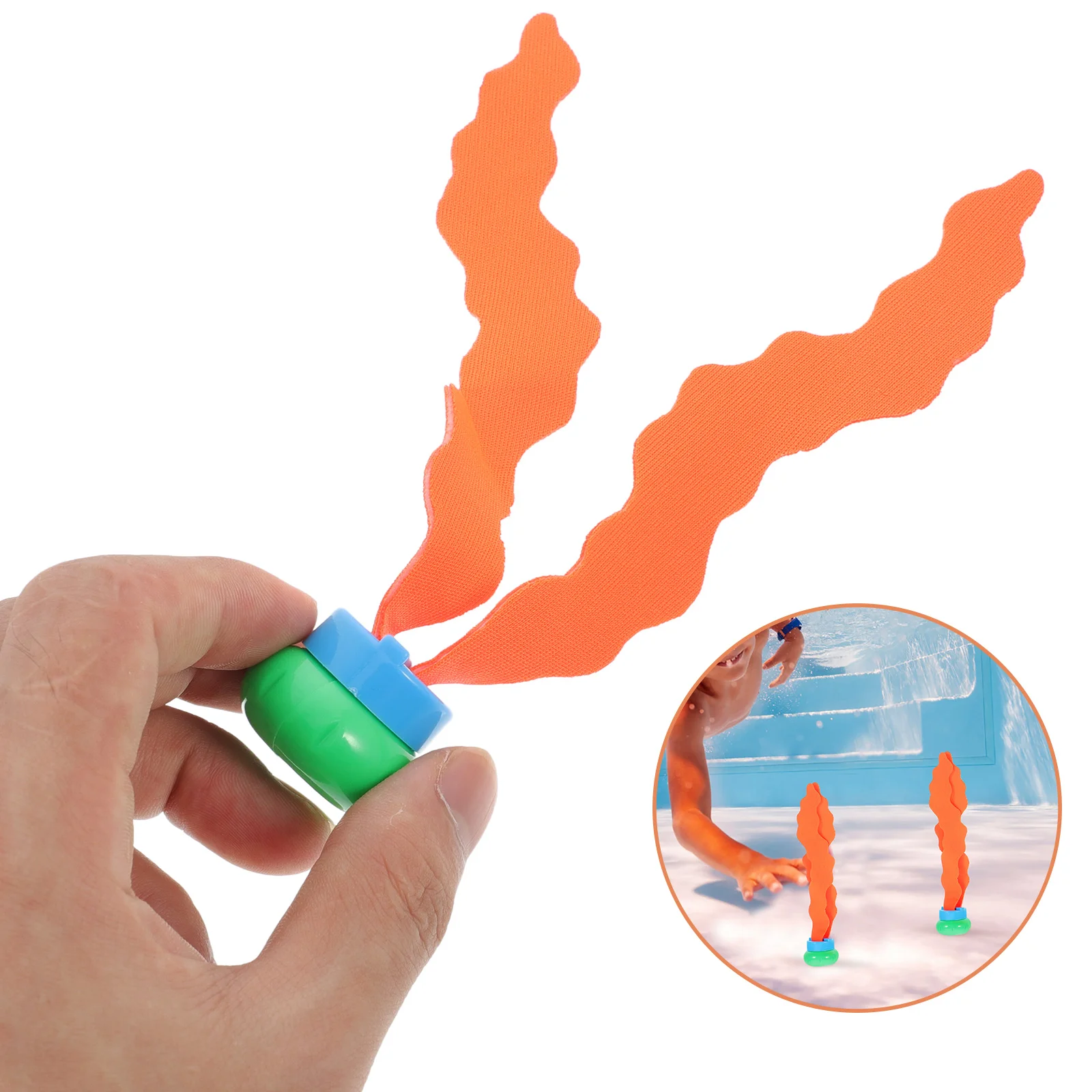 6 шт. детский бассейн водная игра игрушка подводное кольцо из морских водорослей