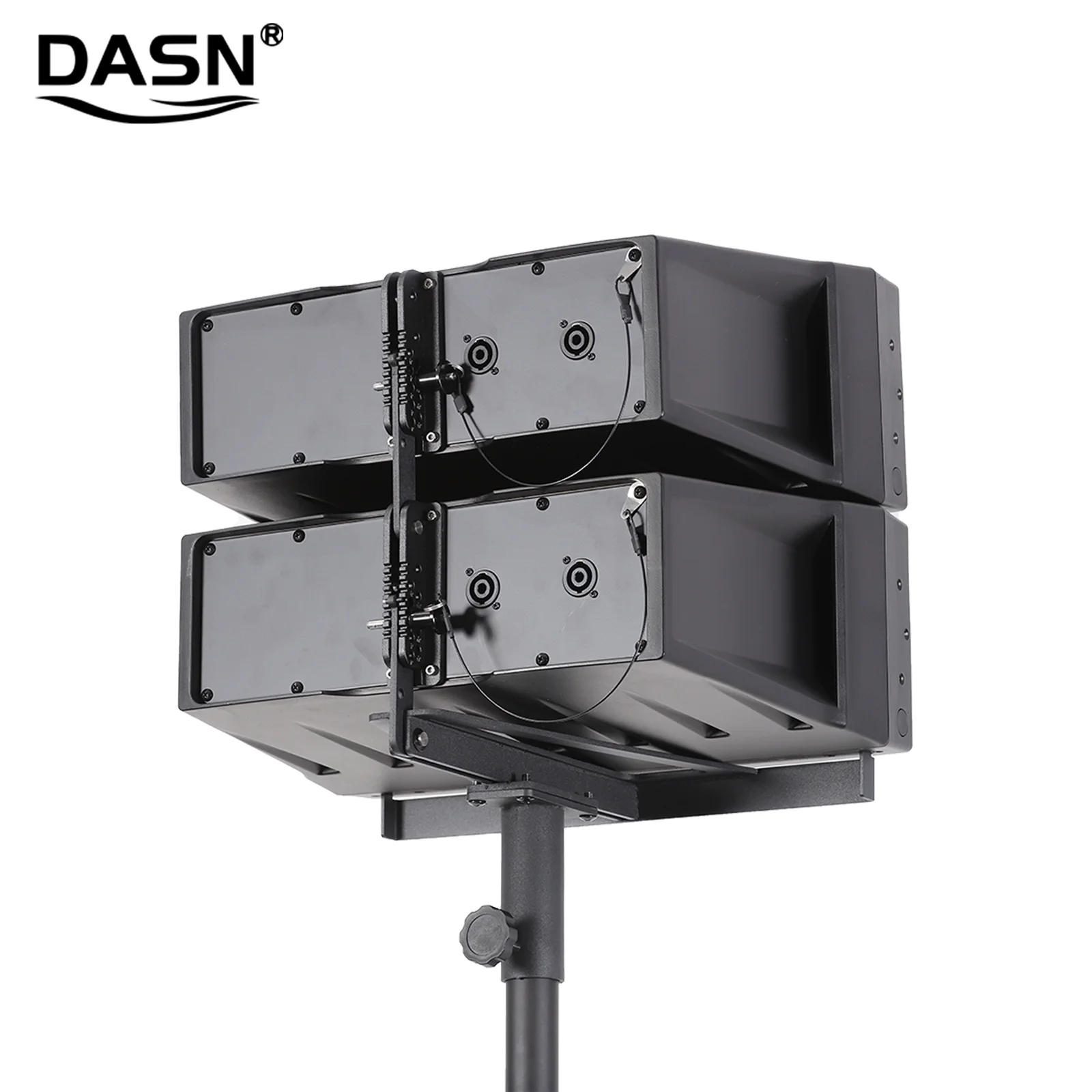 Фото DASN B16 4000 Вт Пик 1000 Вт RMS Audio Dj Party Stage Активный профессиональный линейный массив Колонка Динамик 12-дюймовый сабвуфер Система PA №4