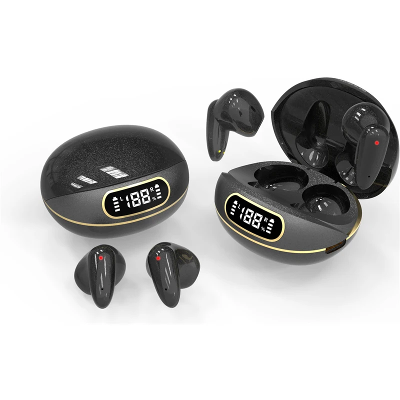

Colorful True Wireless Sport Earbuds Bluetooth Earphone with LED Display