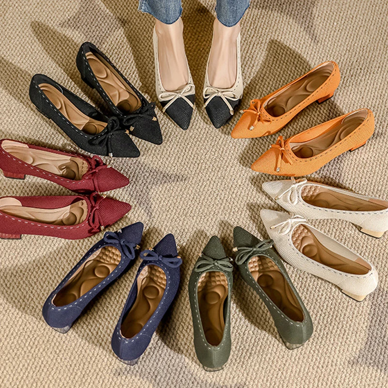 Новинка 2024 женские туфли на высоком каблуке и толстом (обувь один размер меньше