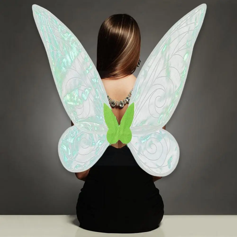 

Adult Kids Sparkling Sheer Fairy Halloween Costume Elf Fancy Dress Angel Girls Fairy New For Cosplay W0v7