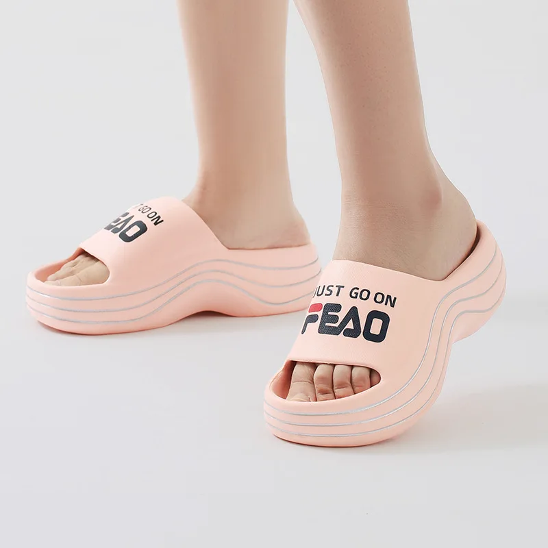 8258 EVA Candy Color Cute Slippers Thick Sole Comfy Shoes for Women Soft Lightweighted EVA Summer Slides Outdoor Casual Slides