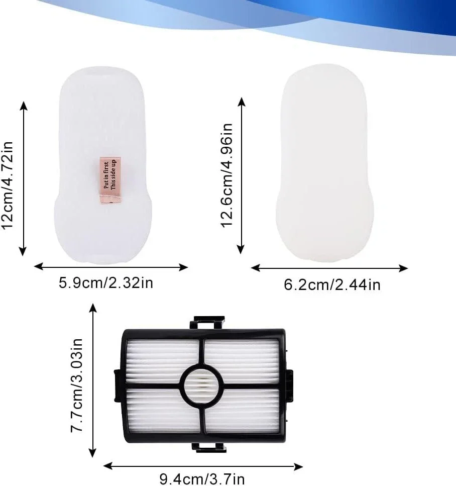 1 комплект сменных фильтров для беспроводного пылесоса Shark HZ500 HZ500UK HZ500UKT, аксессуары для фильтров (art.: 3920d9749c19f) - 3920d9749c19f