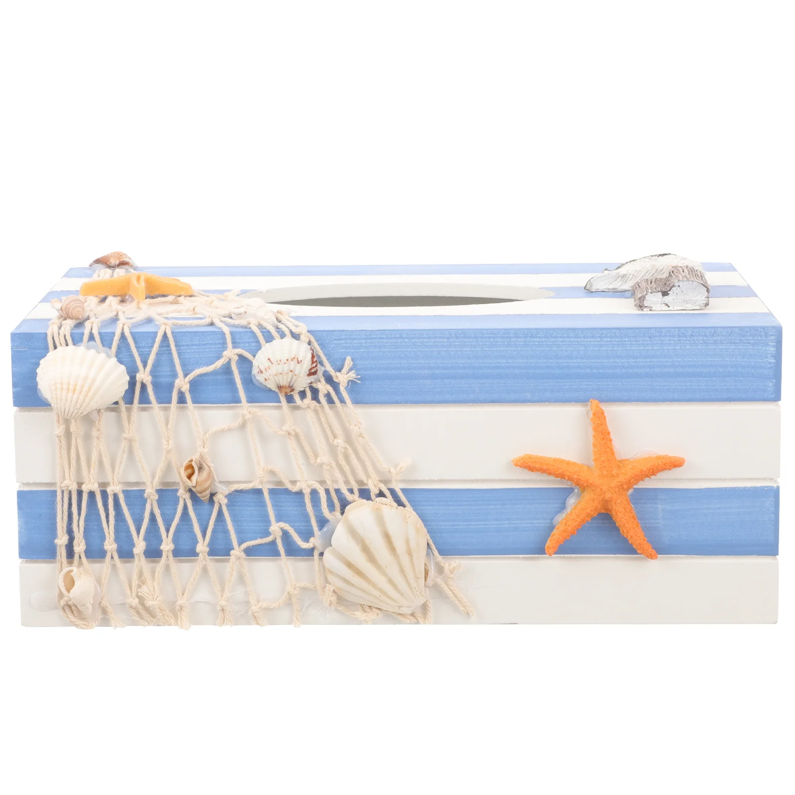 

Wooden Tissue Holder Home Desktop Decor Storage Case Household Napkin Cases Paper Towel