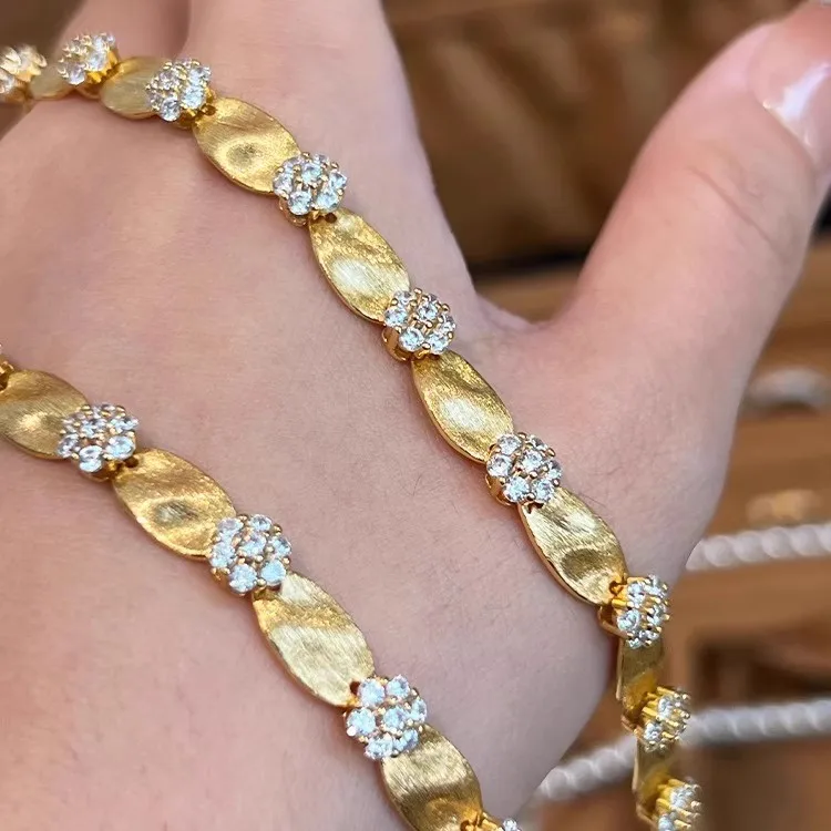 Винтажный модный французский браслет ручной работы из атласной ленты с