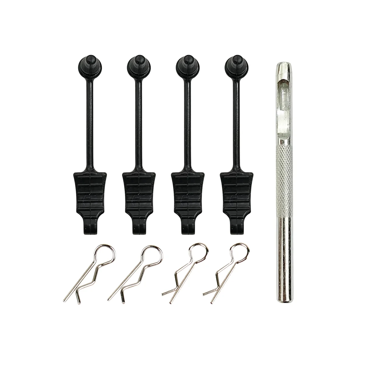 Резиновый фиксатор для кузова, фиксированный замок с отверстием для корпуса для Wltoys MJX HAIBOXING 1/12 1/14 RC Car