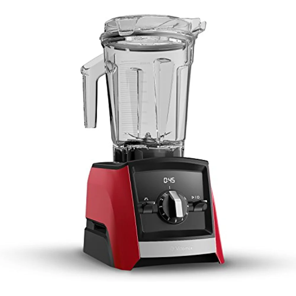 

Умный блендер Vitamix A2300 Ascent, профессионального класса, контейнер с низким профилем, красный, 64 унции