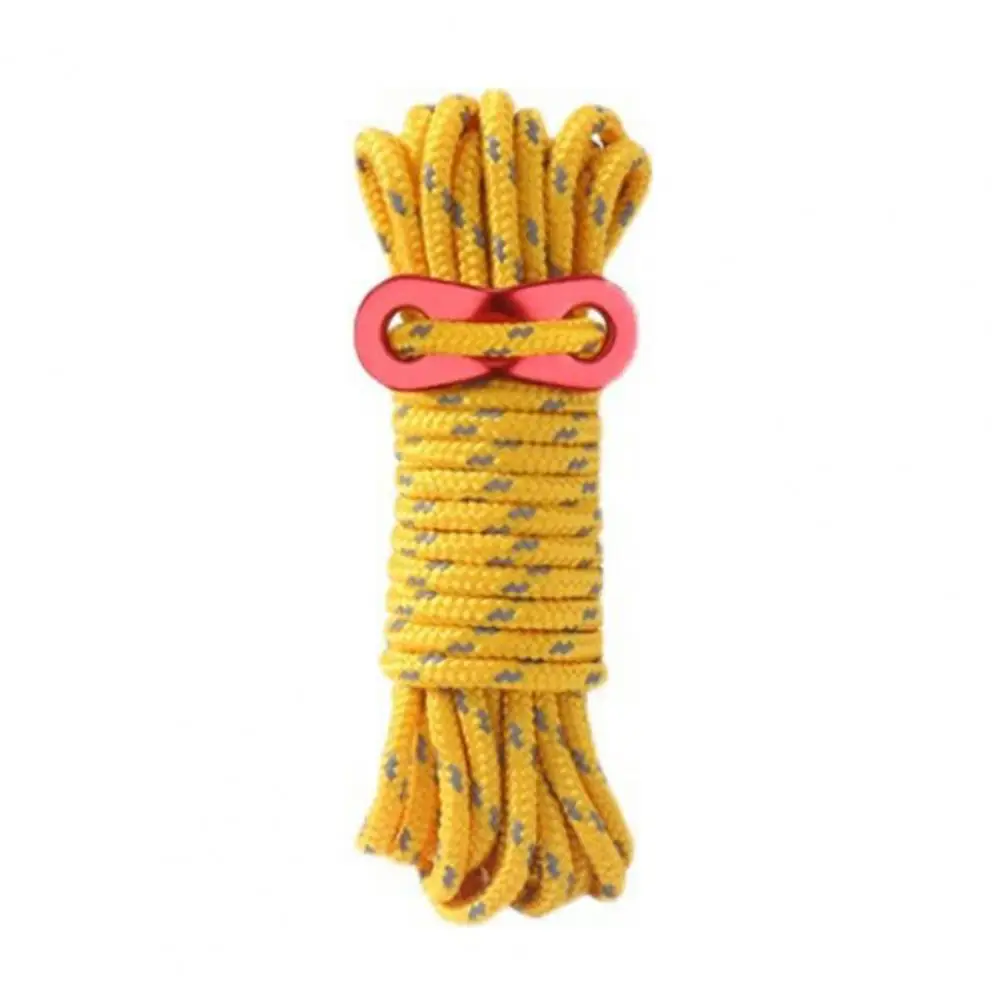 

Нейлоновый лагерный канат, легкая прочная Регулируемая пряжка, веревка для палатки для кемпинга