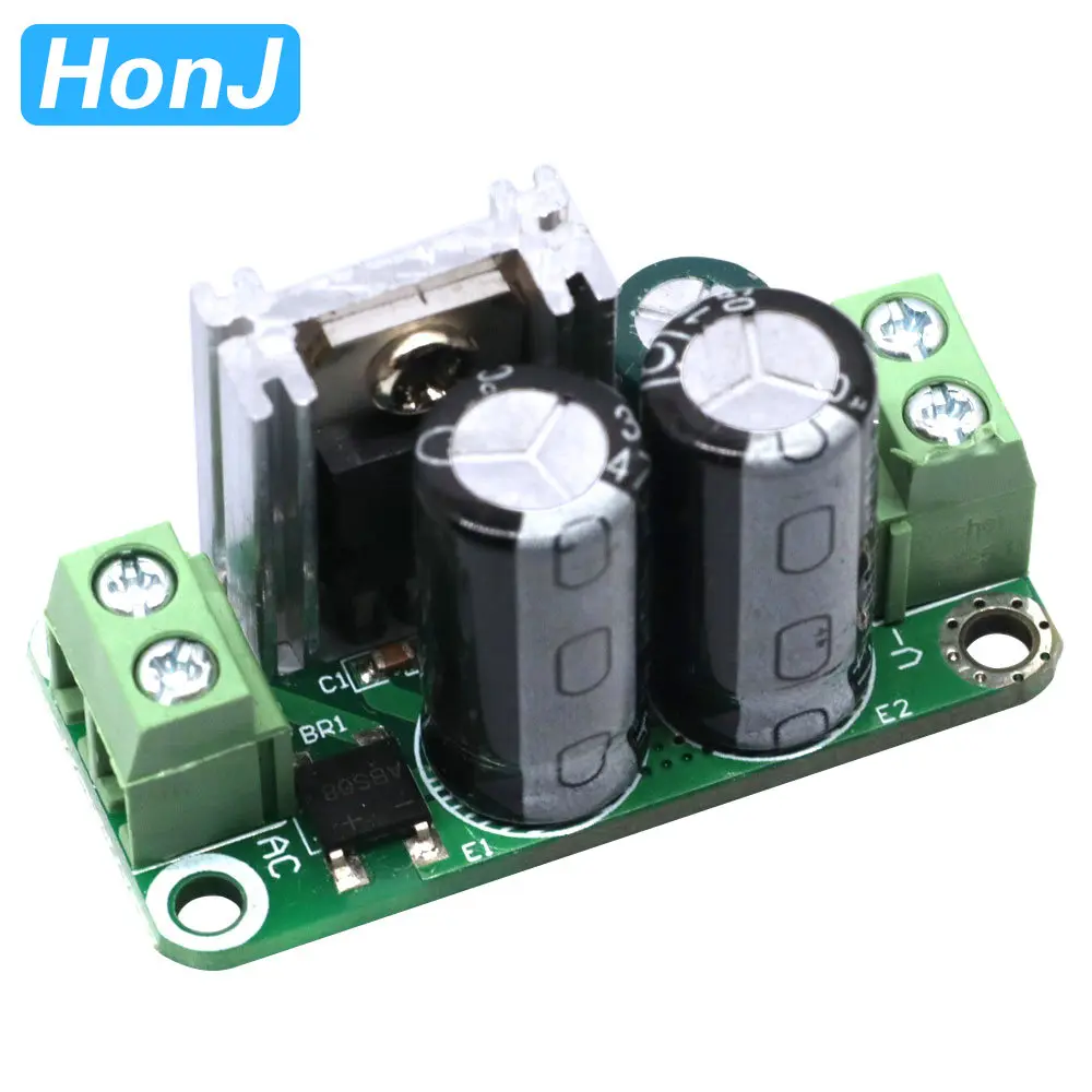 

Регулируемый Модуль питания одиночный 5 в 6 в 9 в 12 В 15 в 18 в 24 В выпрямительная плата фильтра L7805 L7806 L7809 L7812 L7815 L7818 L7824