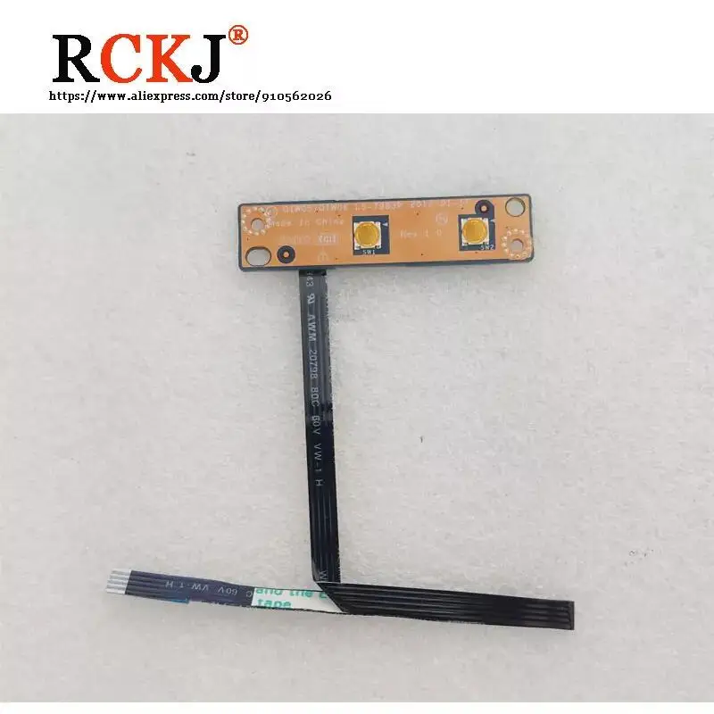 

New Original For lenovo G485 N585 G585 P585 laptop Power Button Board with Cable 19cm Repairing Accessories LS-7983P