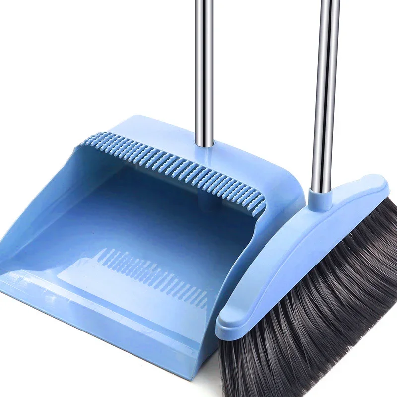 Набор из 2 предметов домашняя метла и пылесборник с длинной ручкой антипригарной