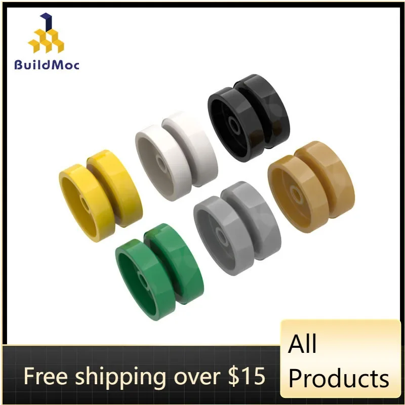 10 шт. высокотехнологичные сборные частицы 18976 18x12 мм Тонкий осевой кирпич набор