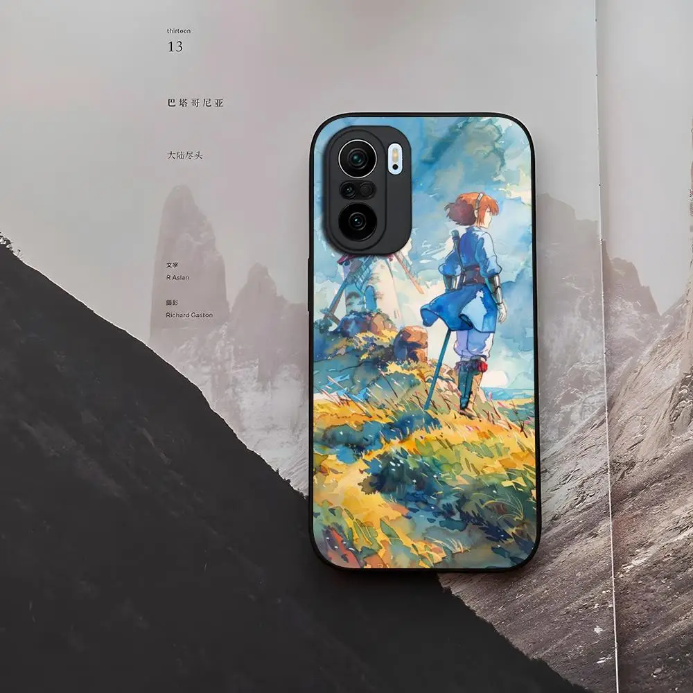 Nausicaa Valley Wind Аниме Чехол для телефона из закаленного стекла Xiaomi 14 12 Lite Pro 13 11t lite POCO M6