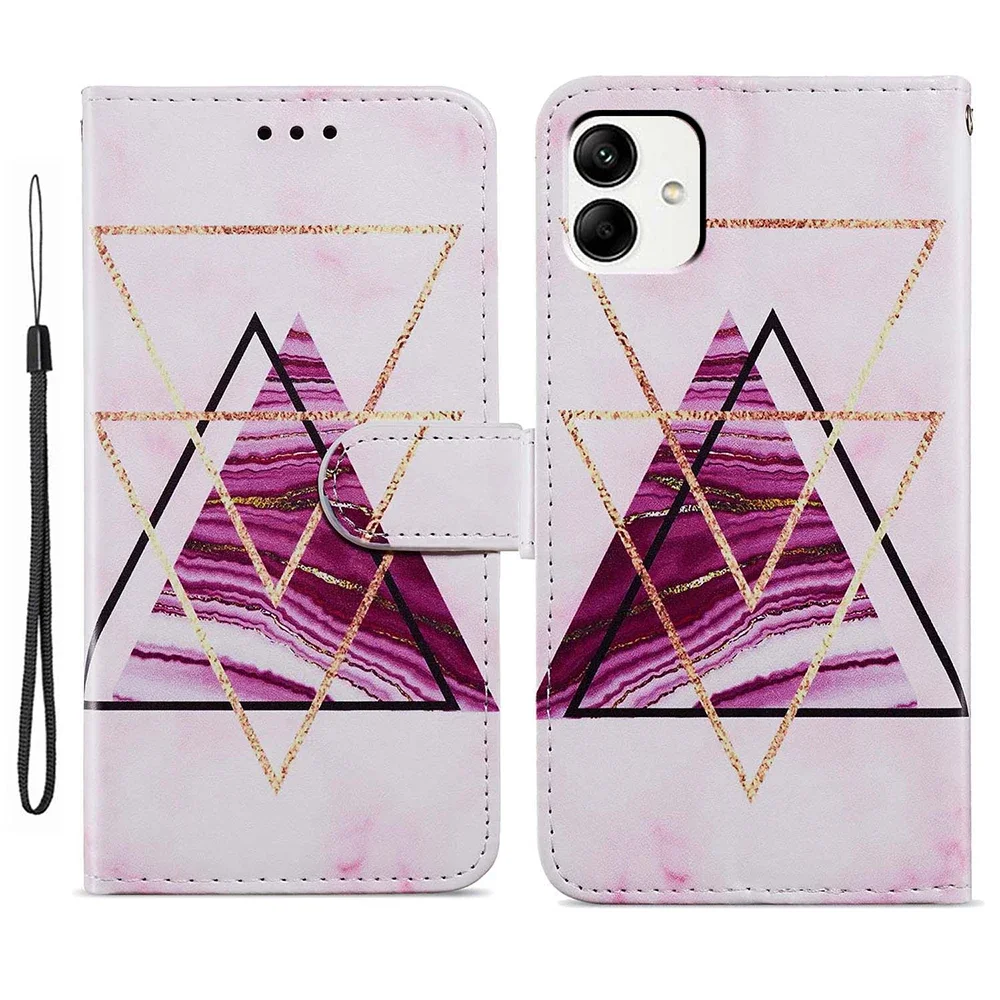 Кожаный флип-чехол для телефона Samsung Galaxy A55 A35 M53 M52 M33 M32 M23 Note 20 Ultra 10 Plus