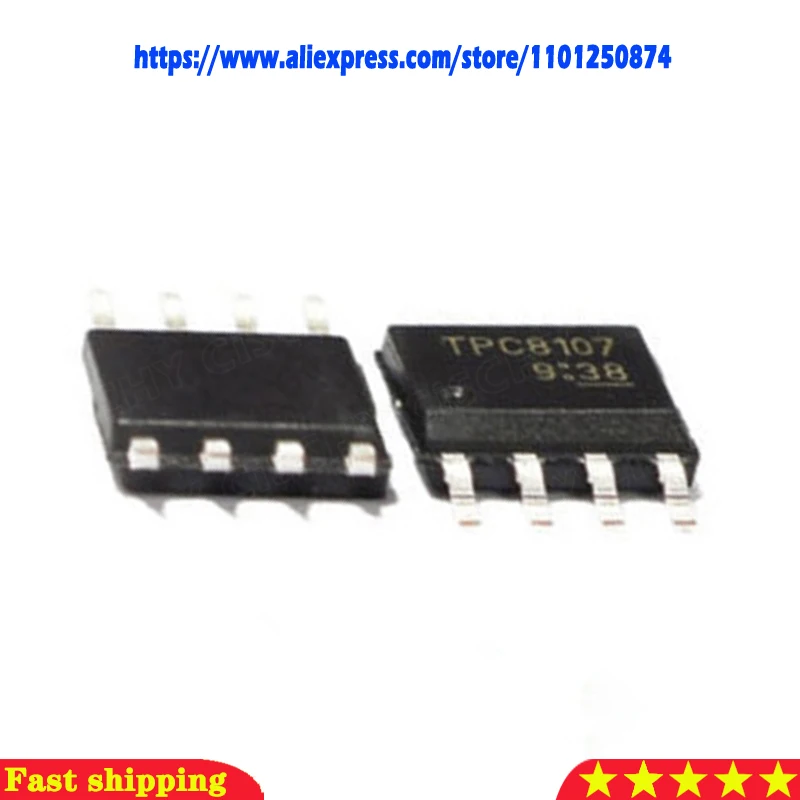 10 шт. TPC8107 лапками углублением SOP-8 TPC8107-H SOP TPC8107A TPC8127-H TPC8127 TPC8129-H TPC8129 TPC8074-H TPC8074 TPC8118-H TPC8118