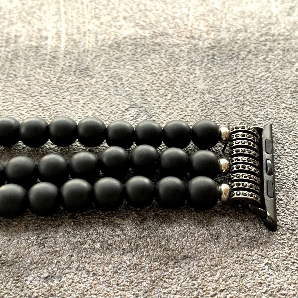 Фото Матовый ремешок Будды для Apple Watch Band 38 40 мм 41 мм 42 мм 44 мм 45 мм 49 мм iWatch Series 4 5 6 7 8 SE Ultra №4