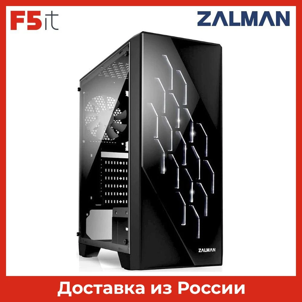 Case for computer MidiTower Zalman S1 Cases Towers Components Office | Computer &