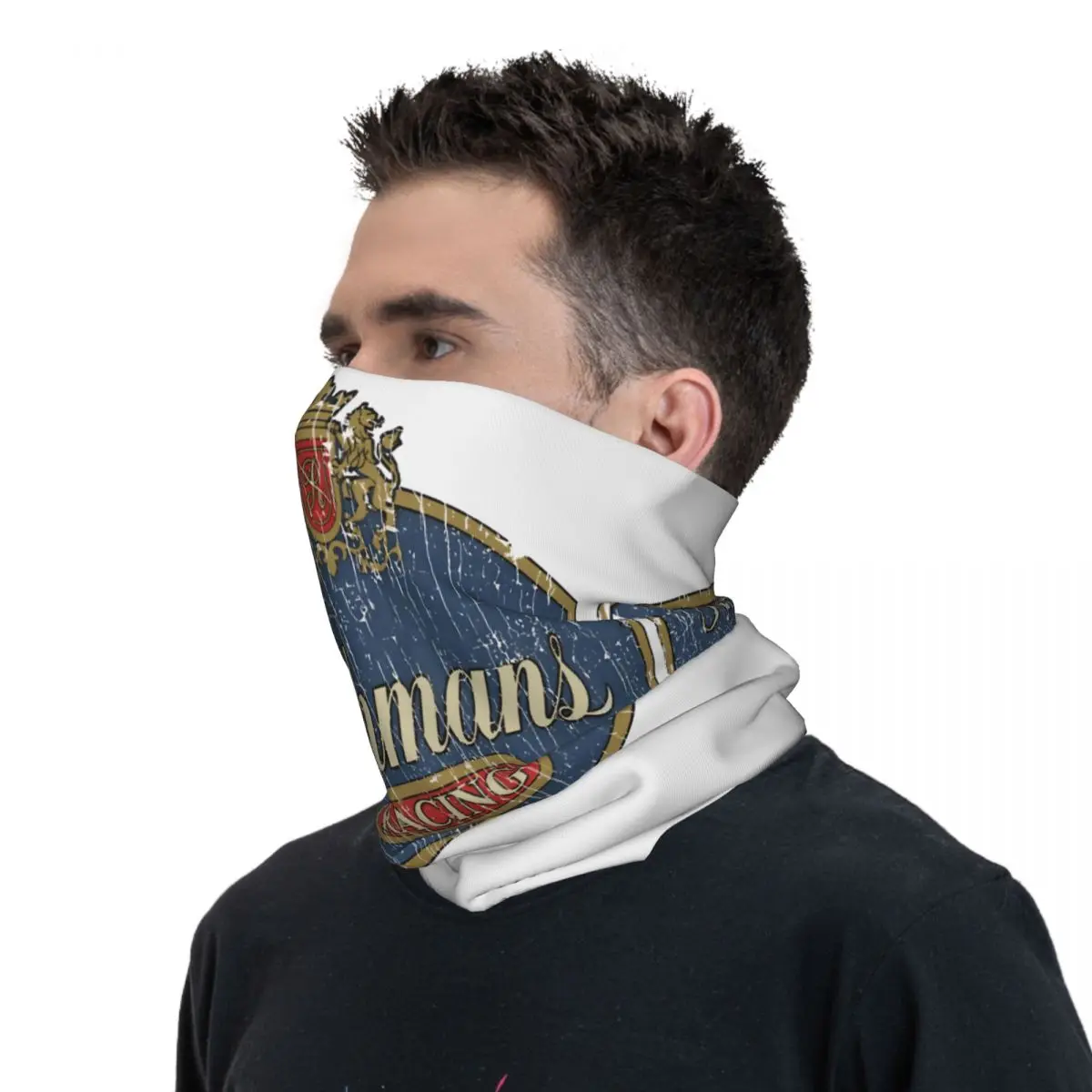 Дизайнерская ветрозащитная дышащая маска-шарф с защитой от ветра
