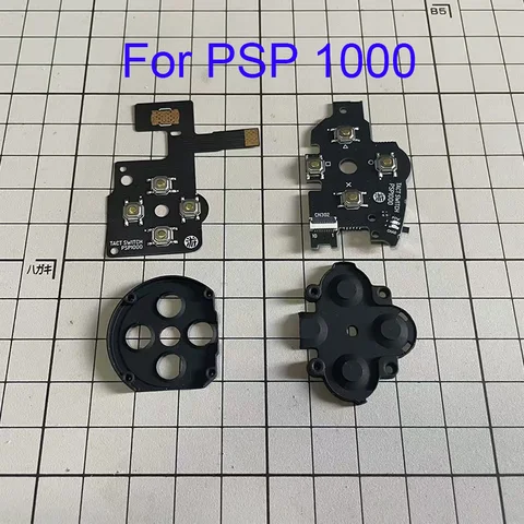 1 комплект проводящей пленки, запасная часть, замена левой и правой L R кнопки, пленка для PSP 1000/2000/3000, новый гибкий кабель консоли 095