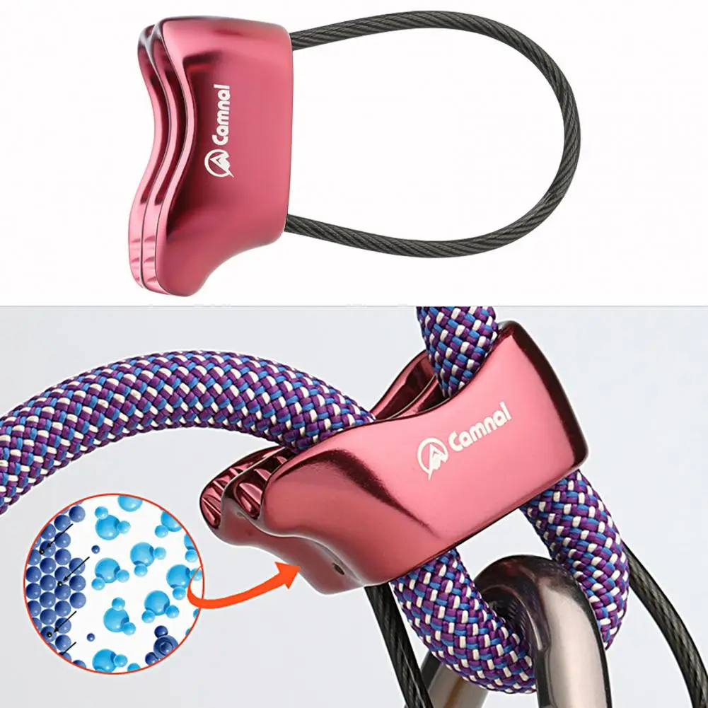 

Climbing Gear Wear-resistant High Strength Strong Carrying Capacity Lightweight Small Downhill Accessory Compact ATC Descender C