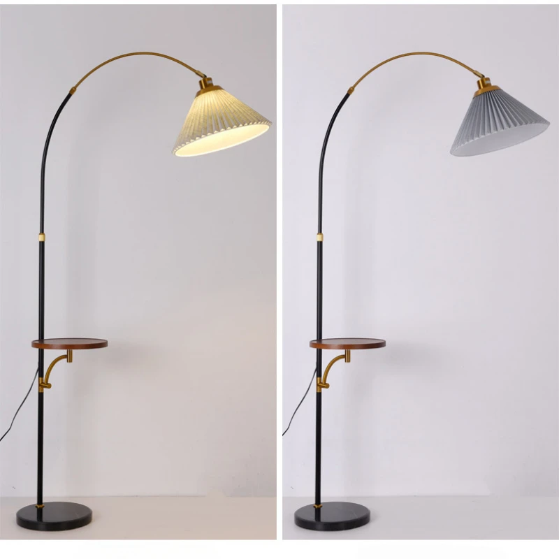 Современный Торшер Скандинавские Торшеры с круглым столом Арт-деко Лампа для