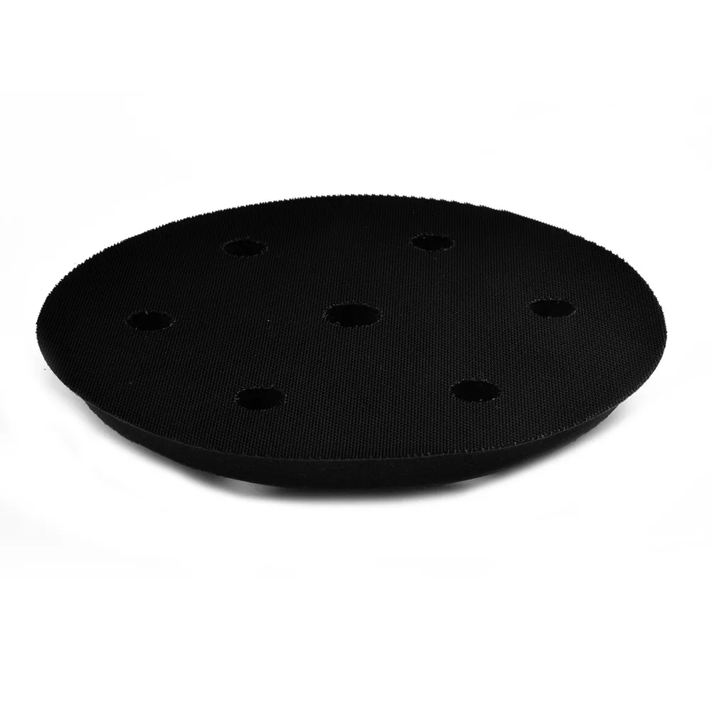 

1pc 9In 230mm 6Hole Wall Polishing Sanding Pad With 10mm Thread Hook&Loop Power Tools For Sander Grinder Drill