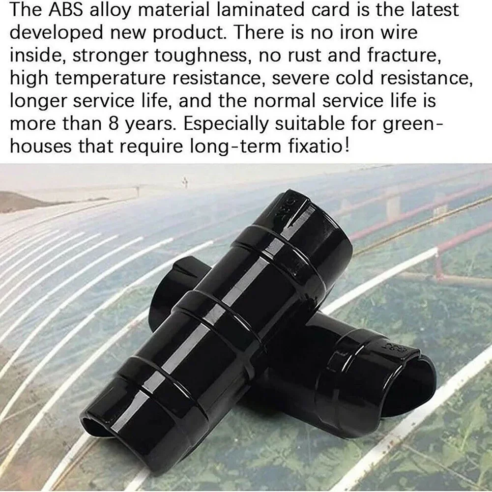 Зажим для теплицы наборы зажим ламинирования 20 шт. пленки из АБС-пластика