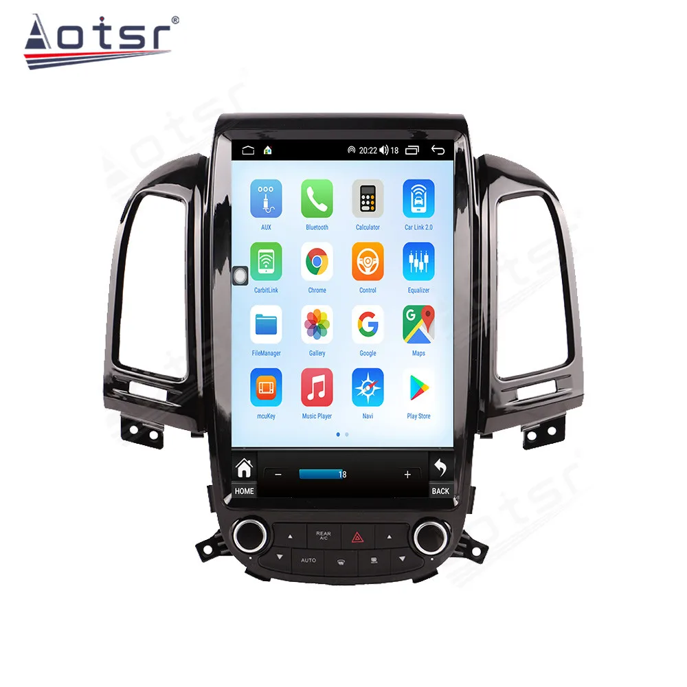 Восьмиядерный процессор Qualcomm для Hyundai Santafe 2006-2012 автомобильное радио