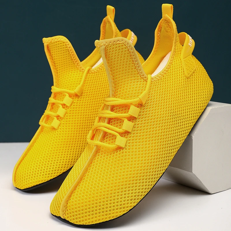 Кроссовки YRZL мужские сетчатые легкие Нескользящие удобные Повседневная