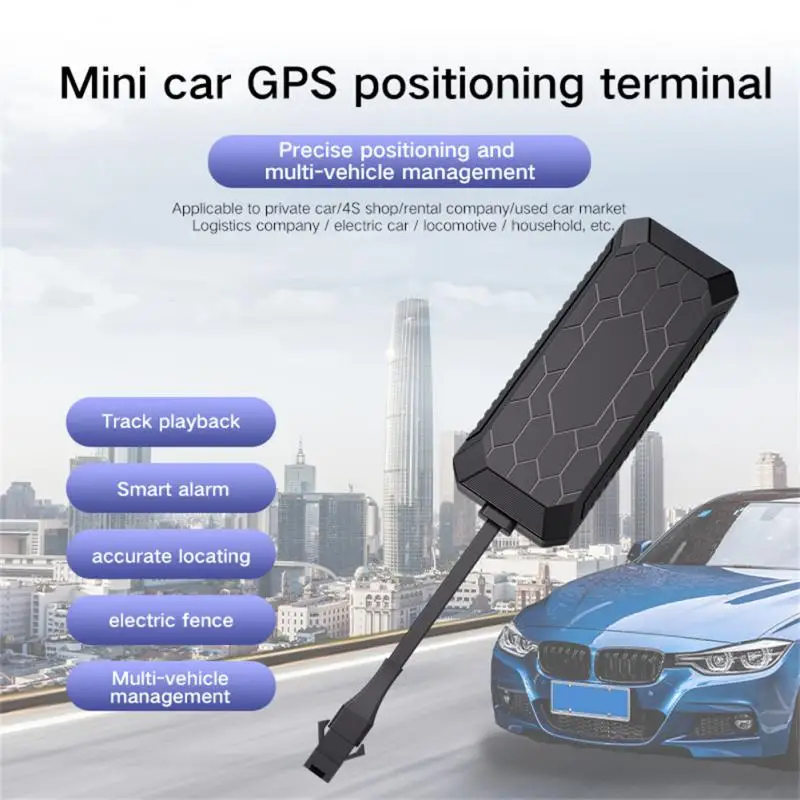 

Mini Portable Car Gps Locator Positioning Vehicle Gsm Gps Tracker Anti-theft Tracker Wireless Anti-lost Tag Tracking Software