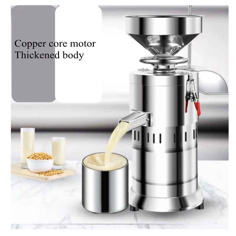 

Chinese Stainless Steel Commercial Tofu Extractor Soymilk Soya Soy Bean Curd Soybean Milk Grinder Grinding Making Machine Maker