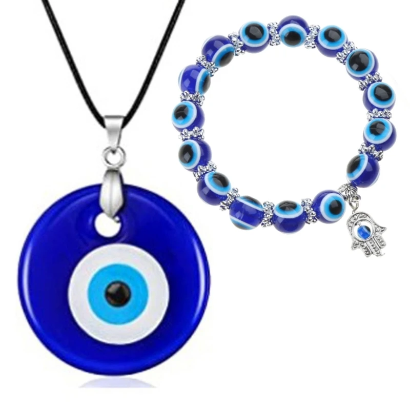 E15E браслет на щиколотку от сглаза цепочка из бисера Lucky Kabbalah для защиты амулет