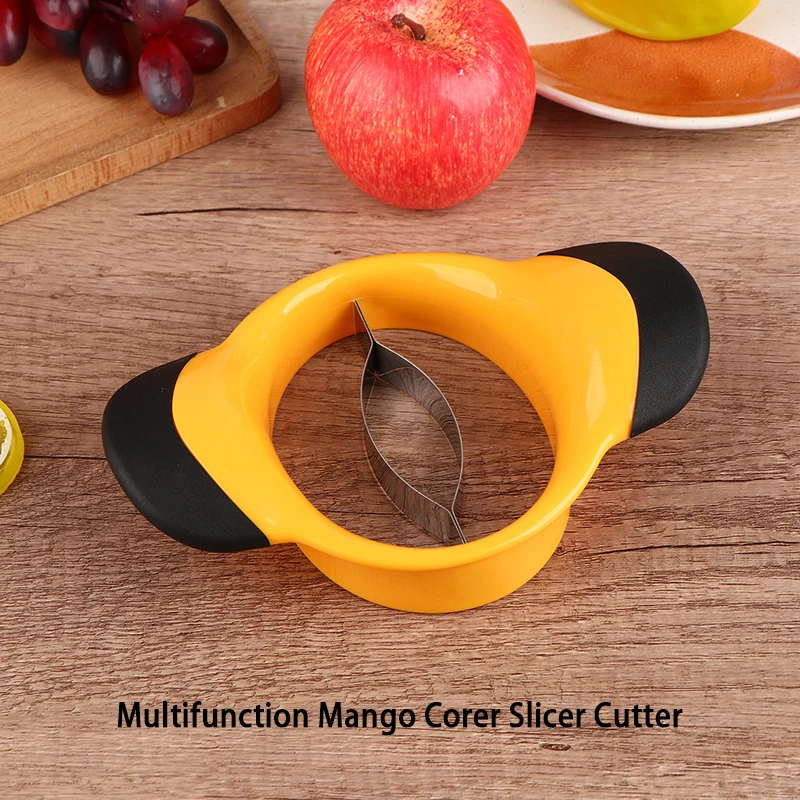 

Multifunction Mango Corer Slicer Cutter Pitter Mango Core Pit Remover Watermelon Peeler Fruit Vegetable Tool Kitchen Accessories