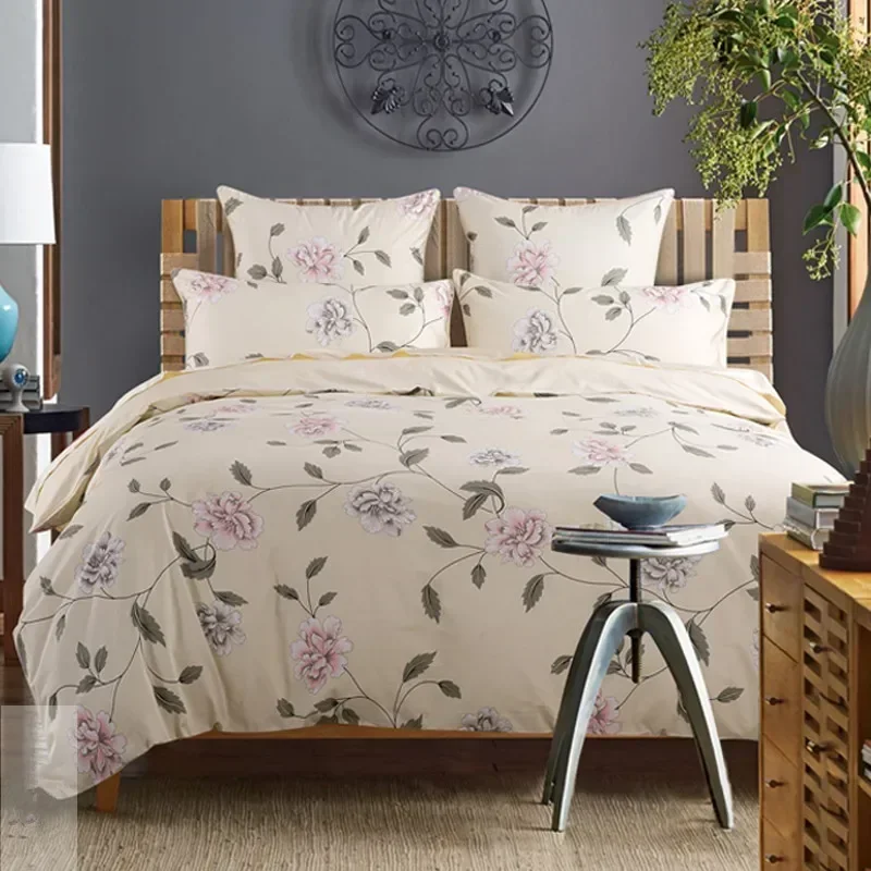 Один пододеяльник 600 TC 100% Египетский хлопок AB Печатный однотонный Королевский