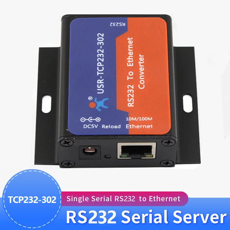 USR-TCP232-302 Преобразователи RS232 в Ethernet UDP TCP IP-сервер модуль клиента Поддержка DHCP/DNS