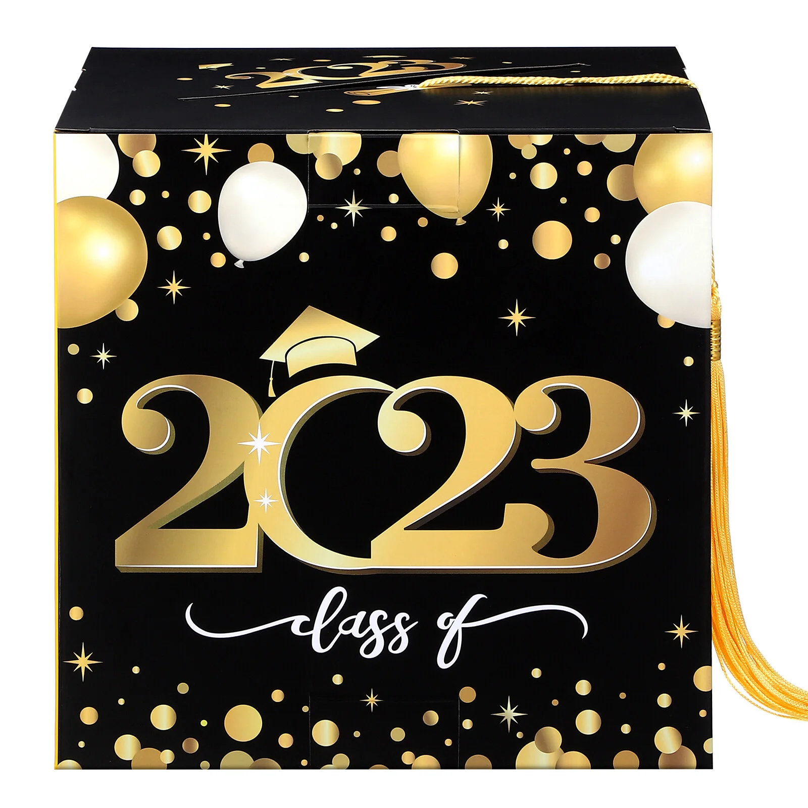 

Graduation Season Card Box 2023 Holder Gift College Party Favors Graduate Boxes Senior Congrats Cap Decor