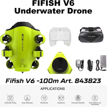 Fifish V6 VR Diving Underwater Robot Drone with 4K UHD Camera 1