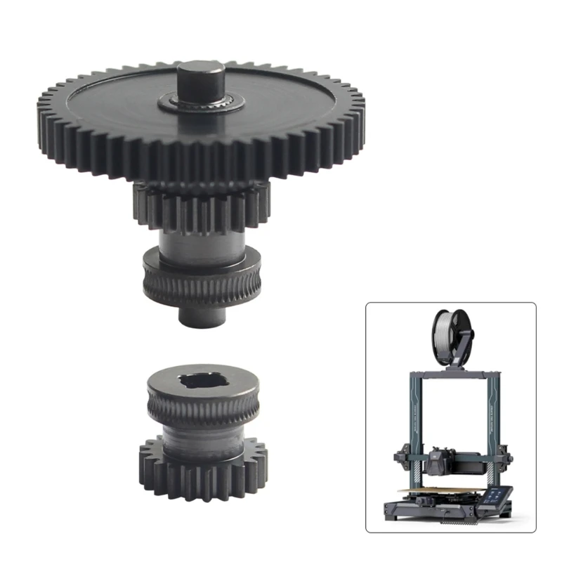 Модернизация экструдера повышенной прочности шестерни с нанопокрытием для